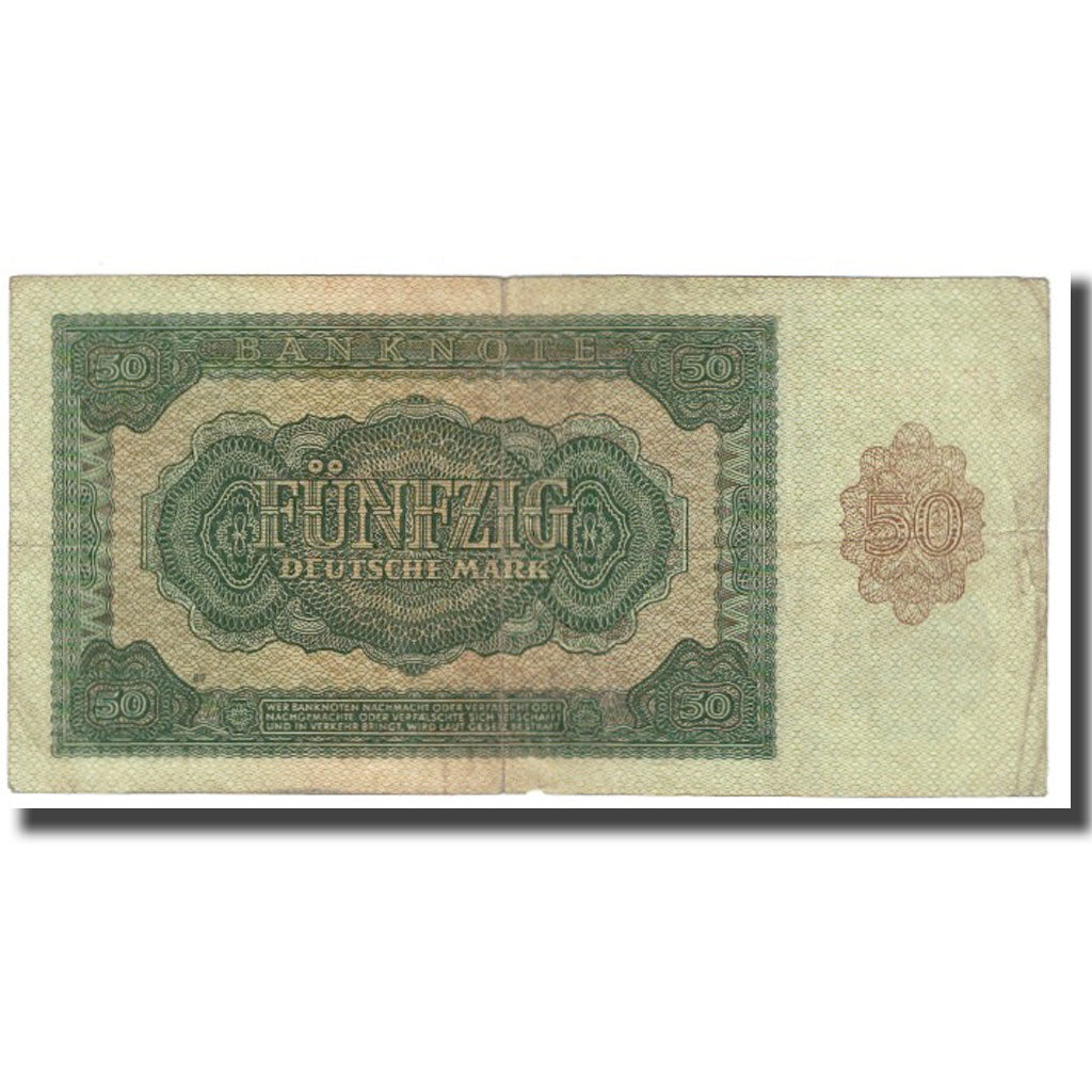 Banknote, Germany - Democratic Republic, 50 Deutsche Mark, 1948, KM:14b