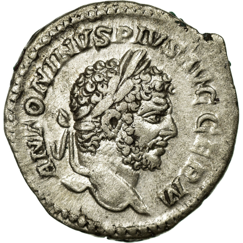 Münze, Caracalla, Denarius, SS+, Silber, Cohen:167