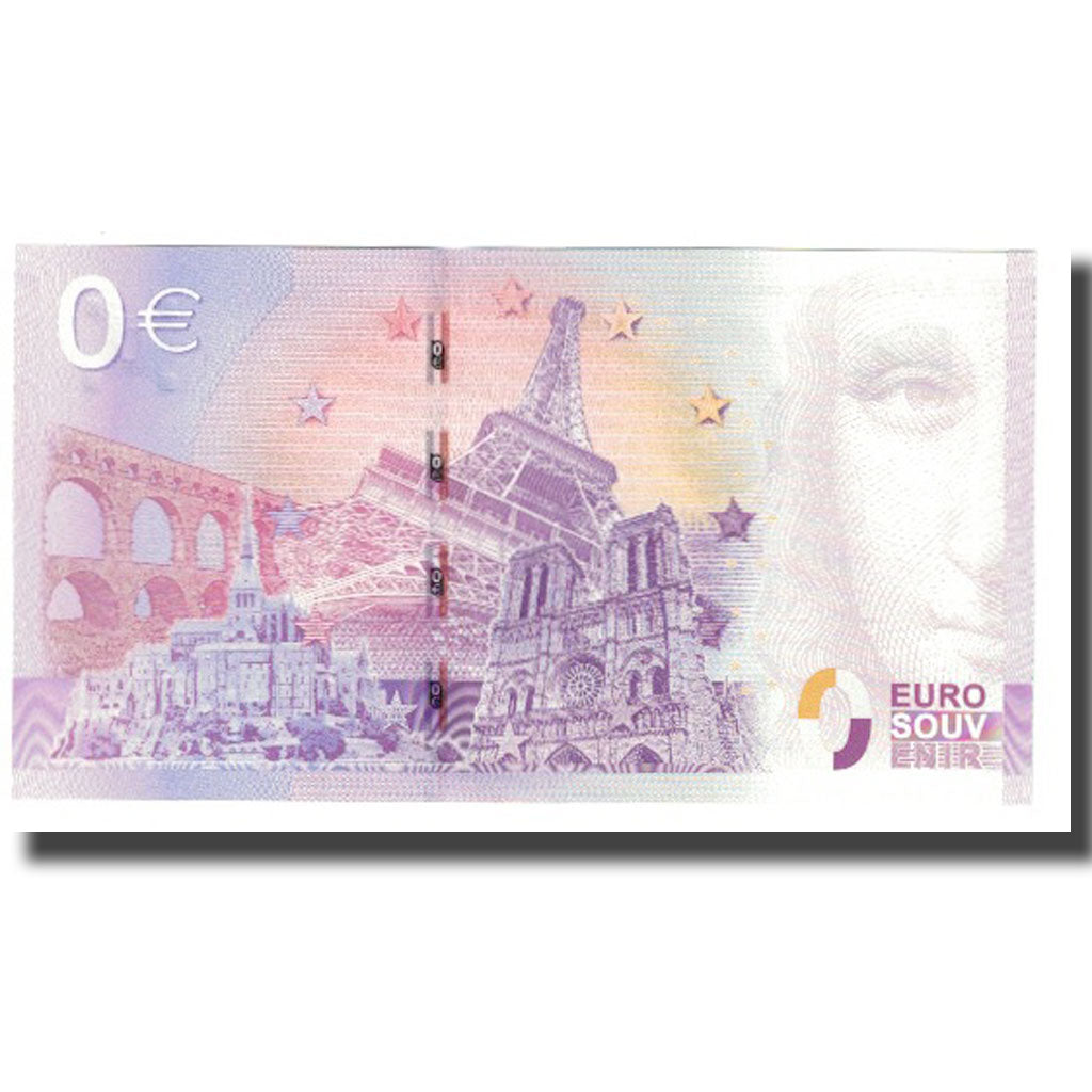 Frankrijk, Tourist Banknote - 0 Euro, 2015 - 1, Undated (2015-1), 