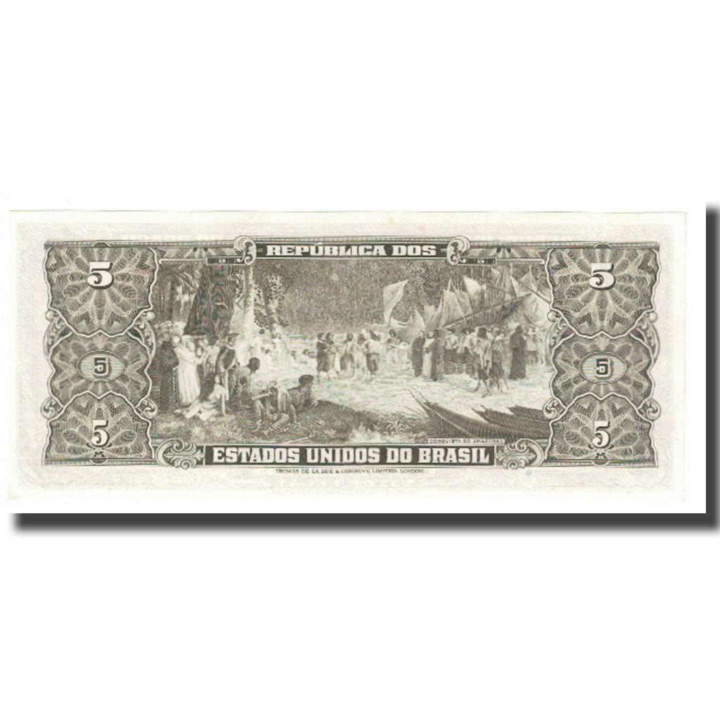 Banknote, Brazil, 5 Cruzeiros, KM:176a, UNC(65-70)