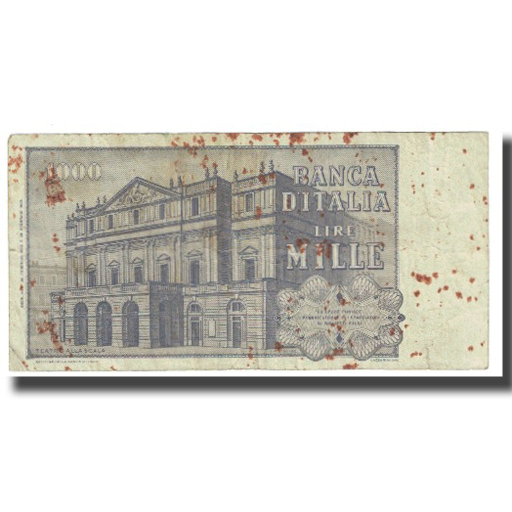 Banconote, Italia, 1000 Lire, 1980, 1980-02-20, KM:101a, MB
