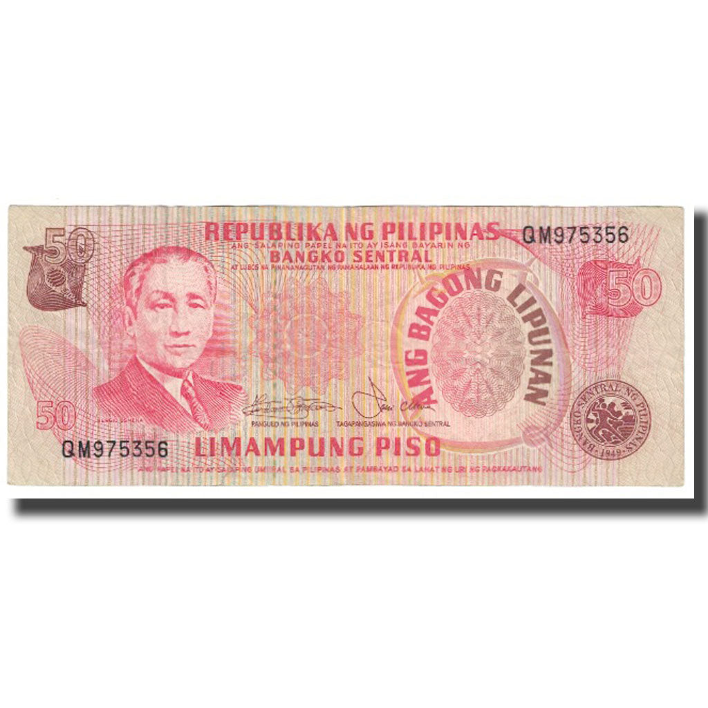 Banconote, Filippine, 50 Piso, KM:163b, SPL-