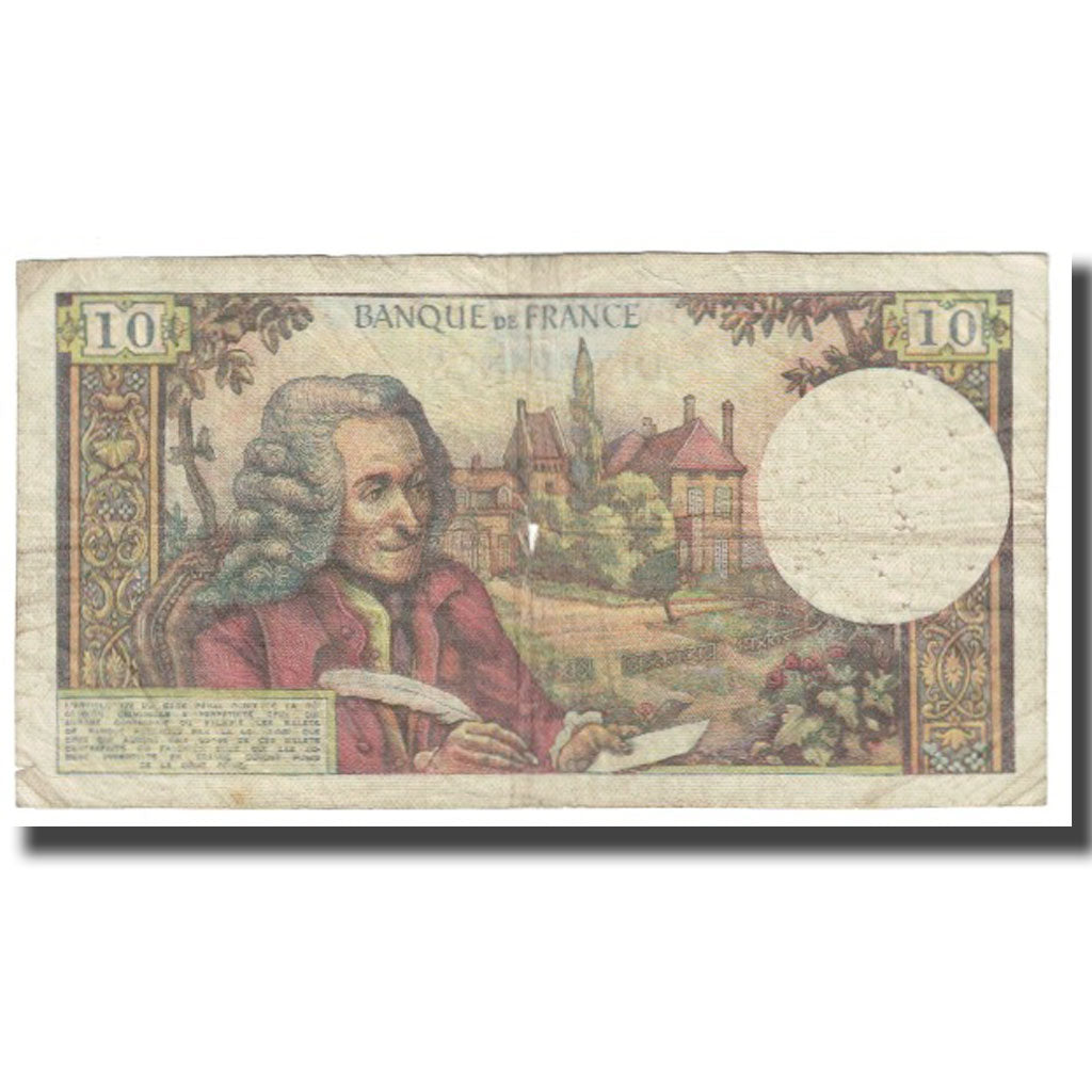 Frankreich, 10 Francs, Voltaire, 1973, R.Tondu-G.Bouchet-H.Morant, 1973-04-05