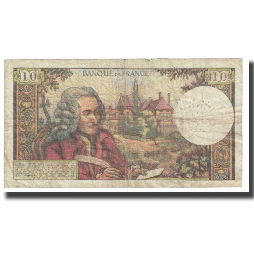 Frankreich, 10 Francs, Voltaire, 1973, R.Tondu-G.Bouchet-H.Morant, 1973-04-05