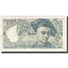 France, 50 Francs, Quentin de La Tour, 1981, STROHL TRONCHE DENTAUD, VF(20-25)