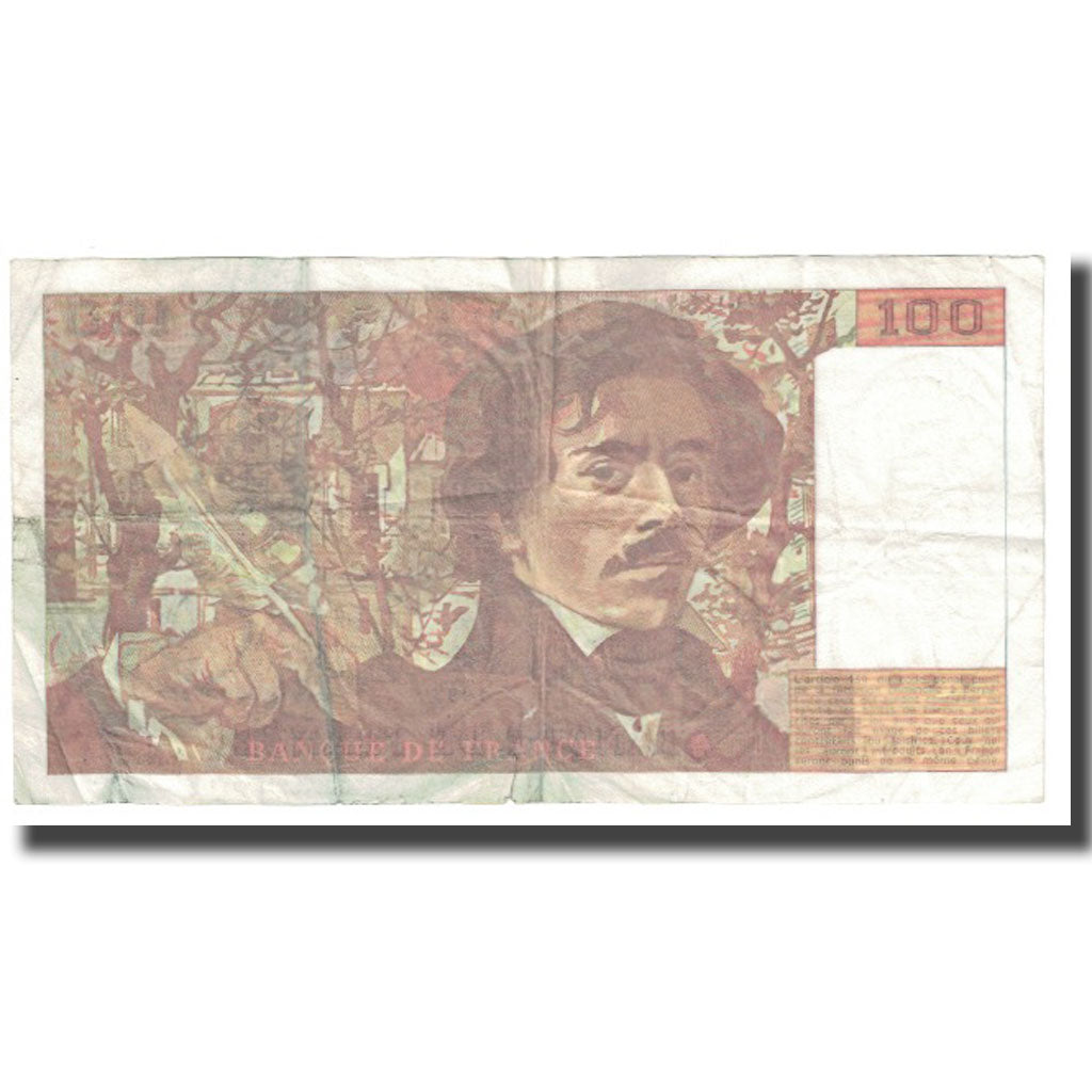 France, 100 Francs, Delacroix, 1993, BRUNEEL, BONARDIN, VIGIER, TTB