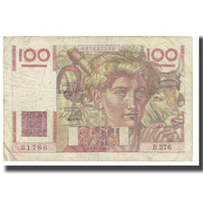 Francia, 100 Francs, Jeune Paysan, 1948, ROUSSEAU GARGAM, 1948-12-02, MB