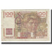 Frankrijk, 100 Francs, Jeune Paysan, 1951, D AMBRIERES, GARGAM, 1951-11-02, TB