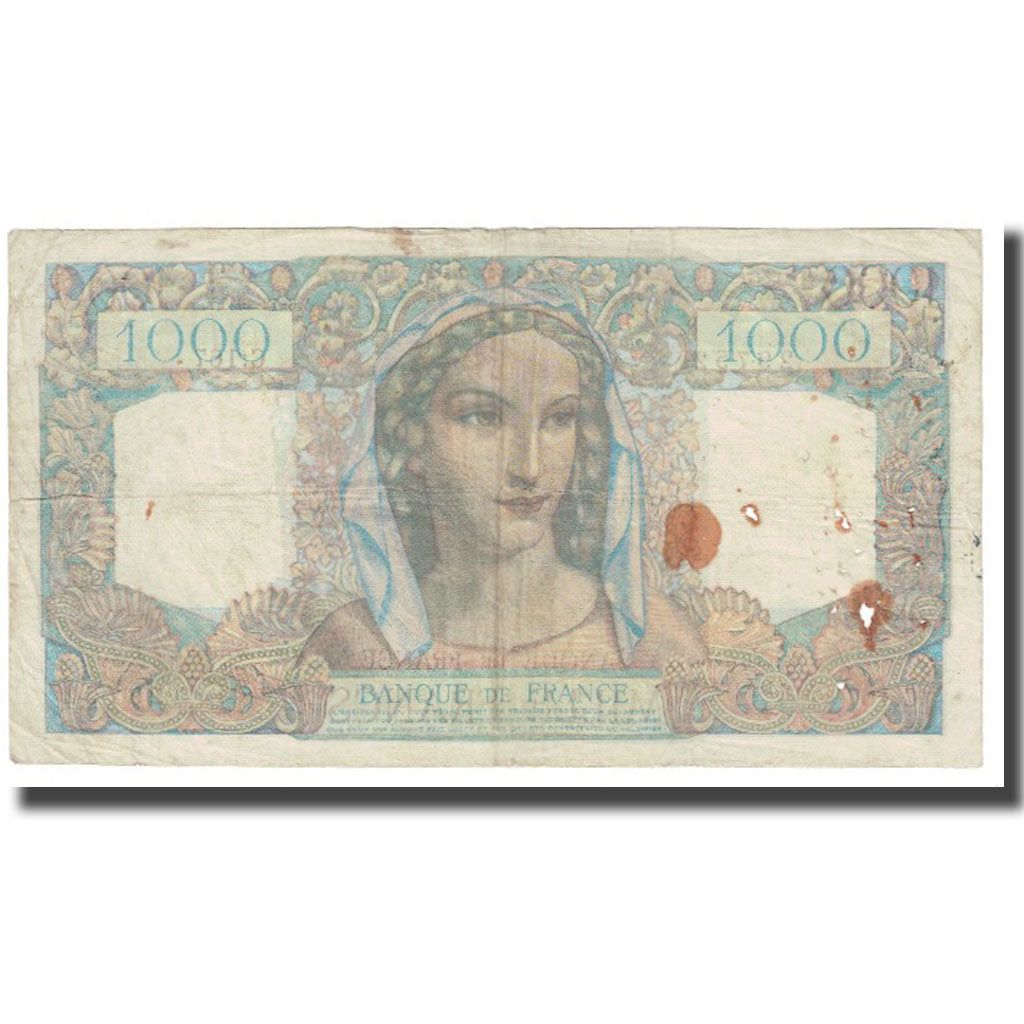 Frankrijk, 1000 Francs, Minerve et Hercule, 1945, P. Rousseau and R.