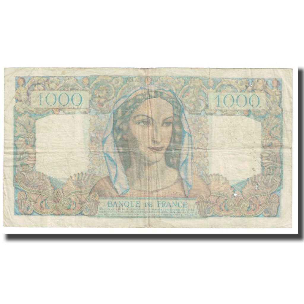 Frankrijk, 1000 Francs, Minerve et Hercule, 1949, P. Rousseau and R.