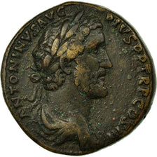 Coin, Antoninus Pius, Sestertius, 140-143, Roma, AU(50-53), Copper, Cohen:710