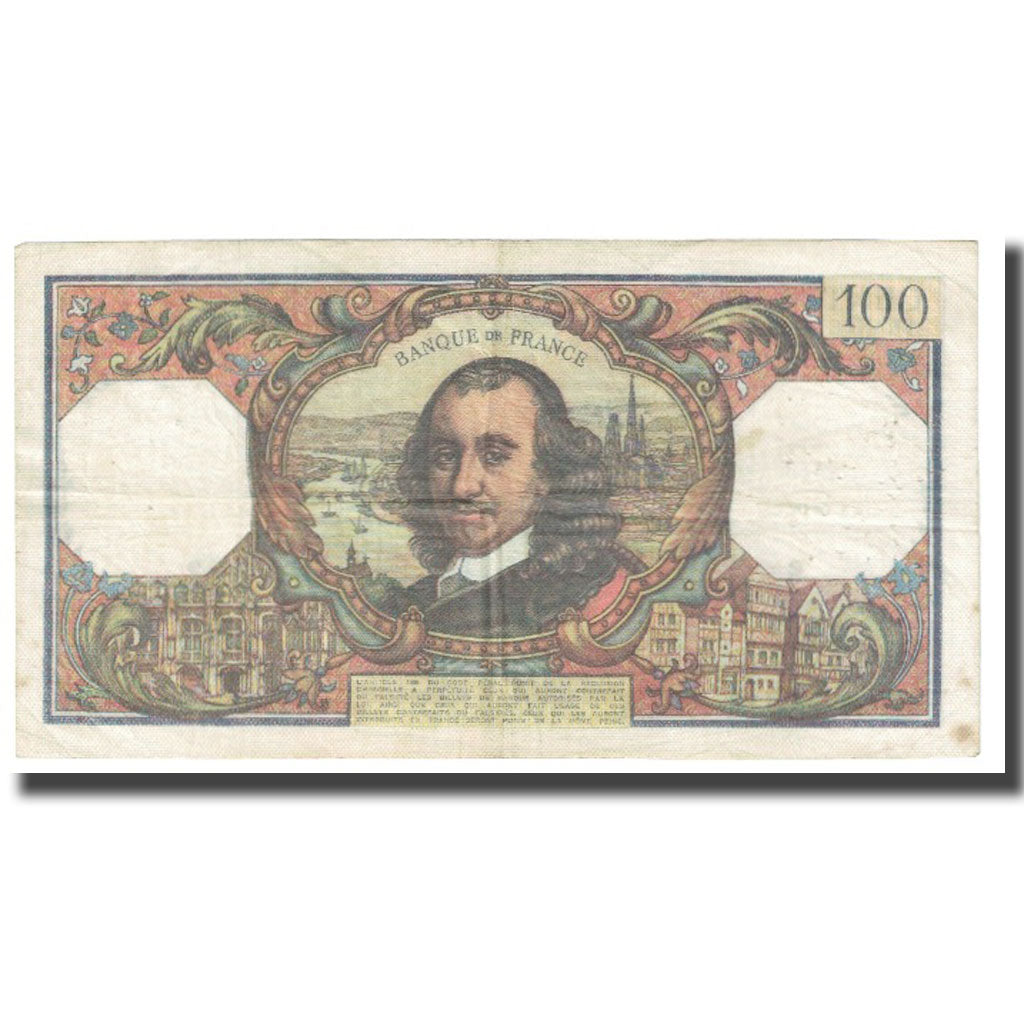 France, 100 Francs, Corneille, 1975, R.Tondu-G.Bouchet-H.Morant, 1975-02-06
