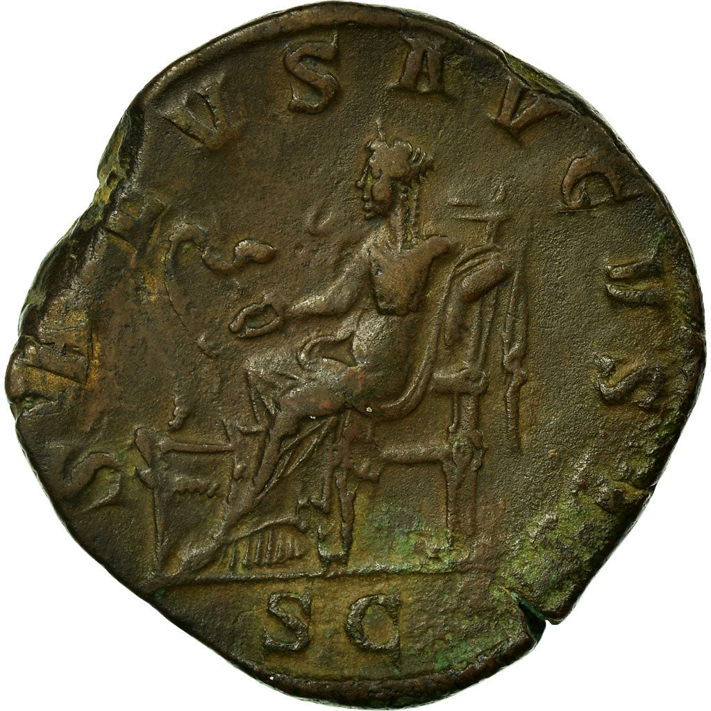 Coin, Maximinus I Thrax, Sestertius, Rome, AU(50-53), Copper, Cohen:92