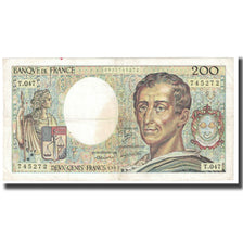 France, 200 Francs, Montesquieu, 1987, STROHL FERMAN DENTAUD, VF(20-25)