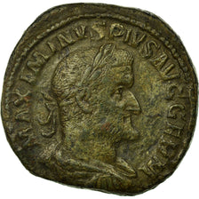 Monnaie, Maximin Ier Thrace, Sesterce, Rome, TTB+, Cuivre, Cohen:109