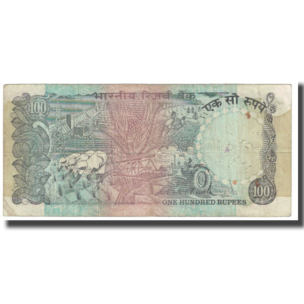Banknote, India, 100 Rupees, KM:86d, VF(20-25)
