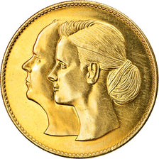 Mónaco, Token, Mariage Princier, Albert et Charlène, 2011, SC+, Cobre -