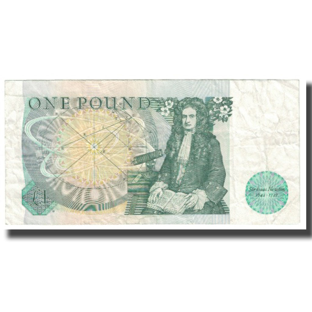 Banknote, Great Britain, 1 Pound, KM:377b, EF(40-45)