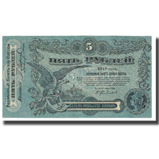 Banknot, Ukraina, 5 Rubles, 1917, EF(40-45)