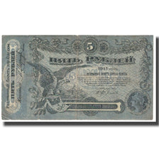 Banknot, Ukraina, 5 Rubles, 1917, EF(40-45)