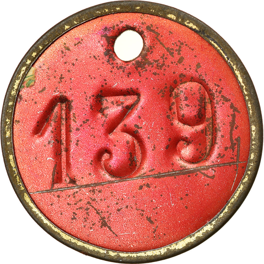 Monaco, Token, Musée Océanographique, jeton-garde-robe, EF(40-45), Base Metal