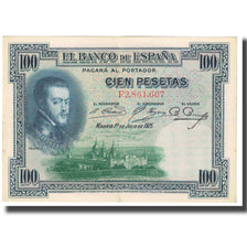 Banknote, Spain, 100 Pesetas, 1925, 1925-07-01, KM:69c, AU(55-58)