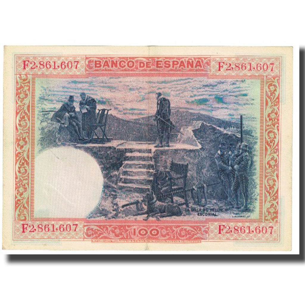 Banknote, Spain, 100 Pesetas, 1925, 1925-07-01, KM:69c, AU(55-58)