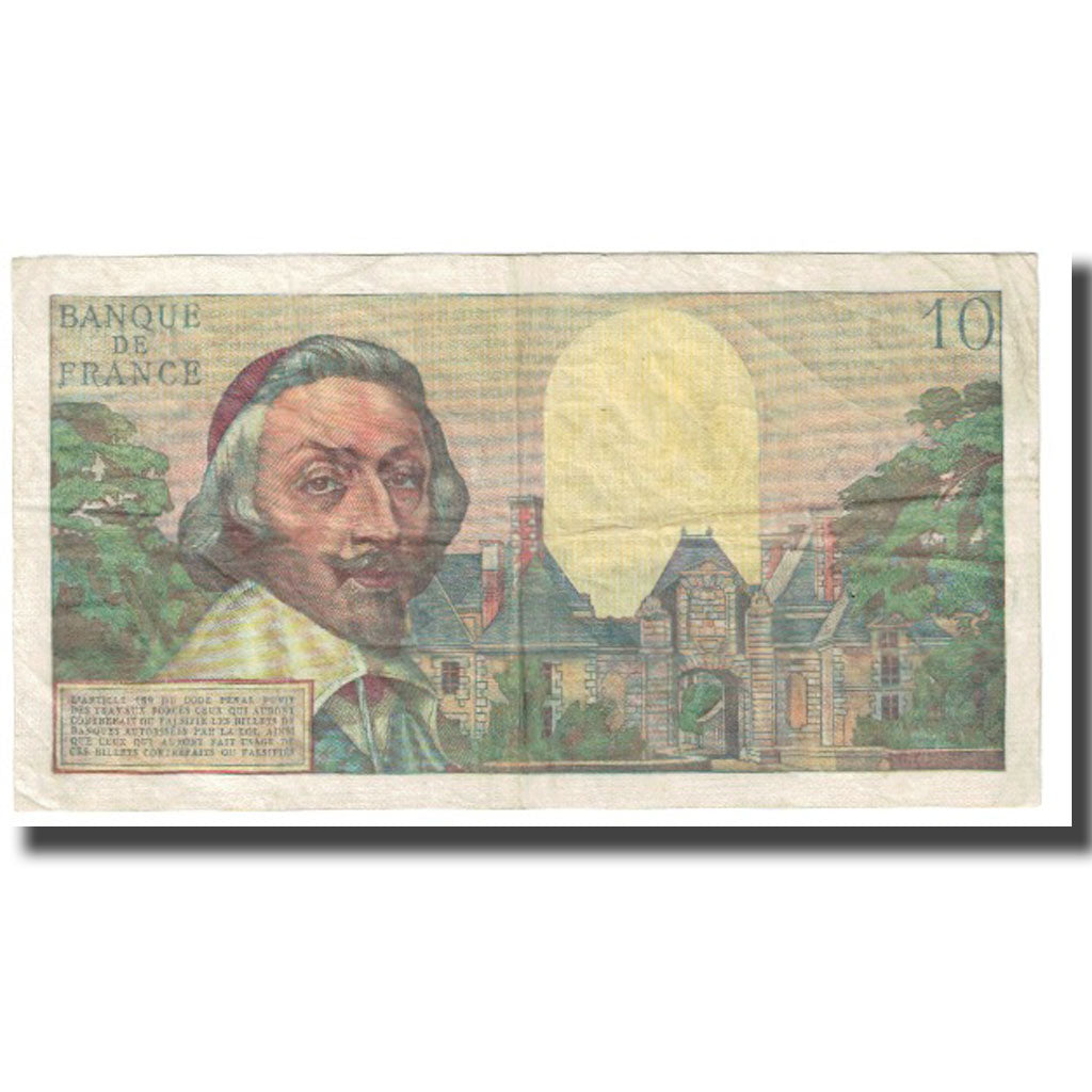 France, 10 Nouveaux Francs, Richelieu, 1959, G.Gouin
