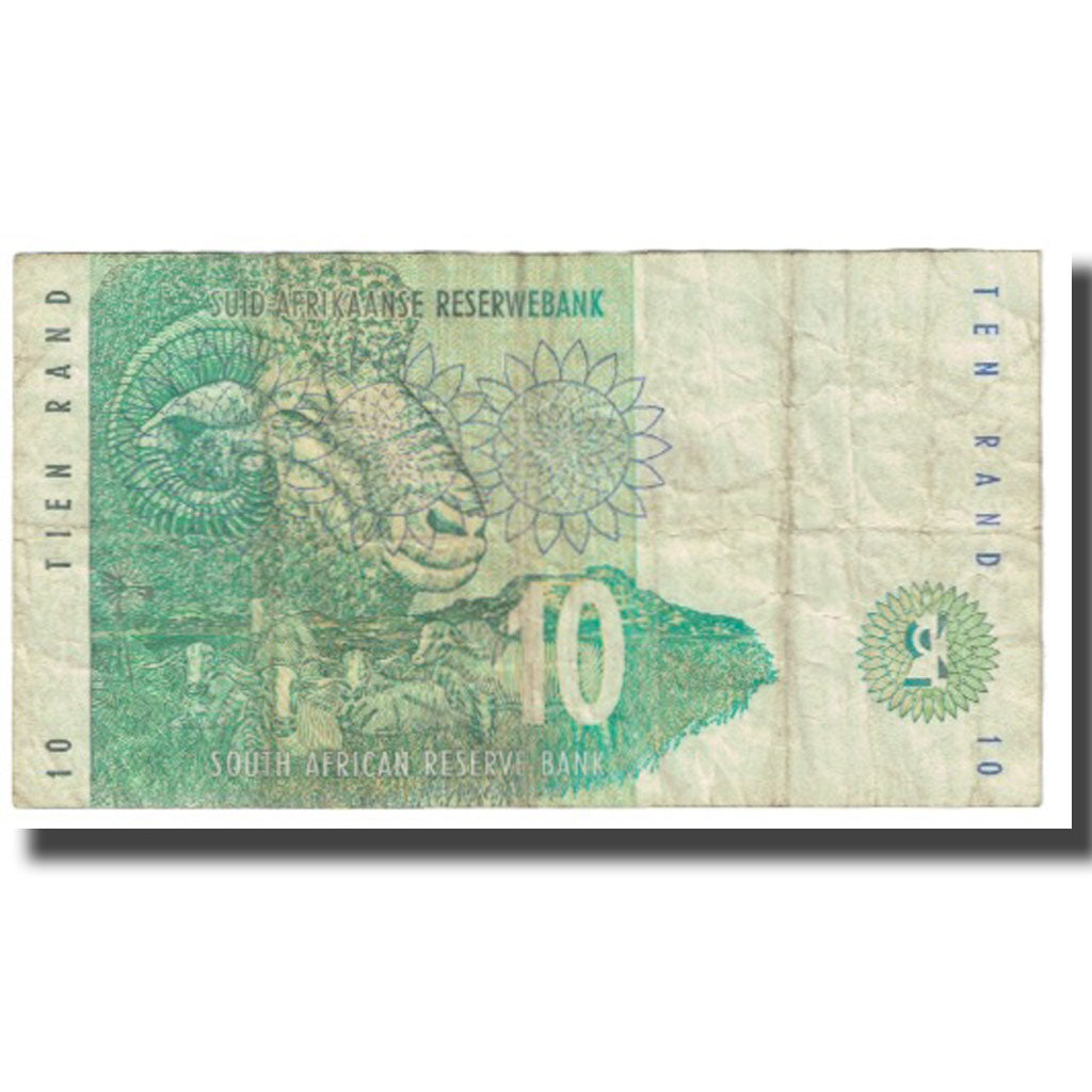 Banknote, South Africa, 10 Rand, KM:128a, VF(20-25)
