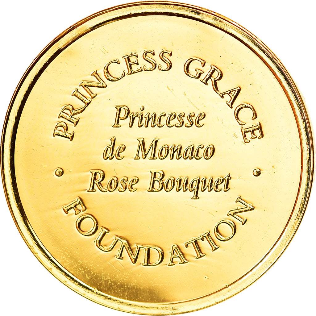 Monaco, Token, La Princesse Grace Kelly, MS(63), Brass