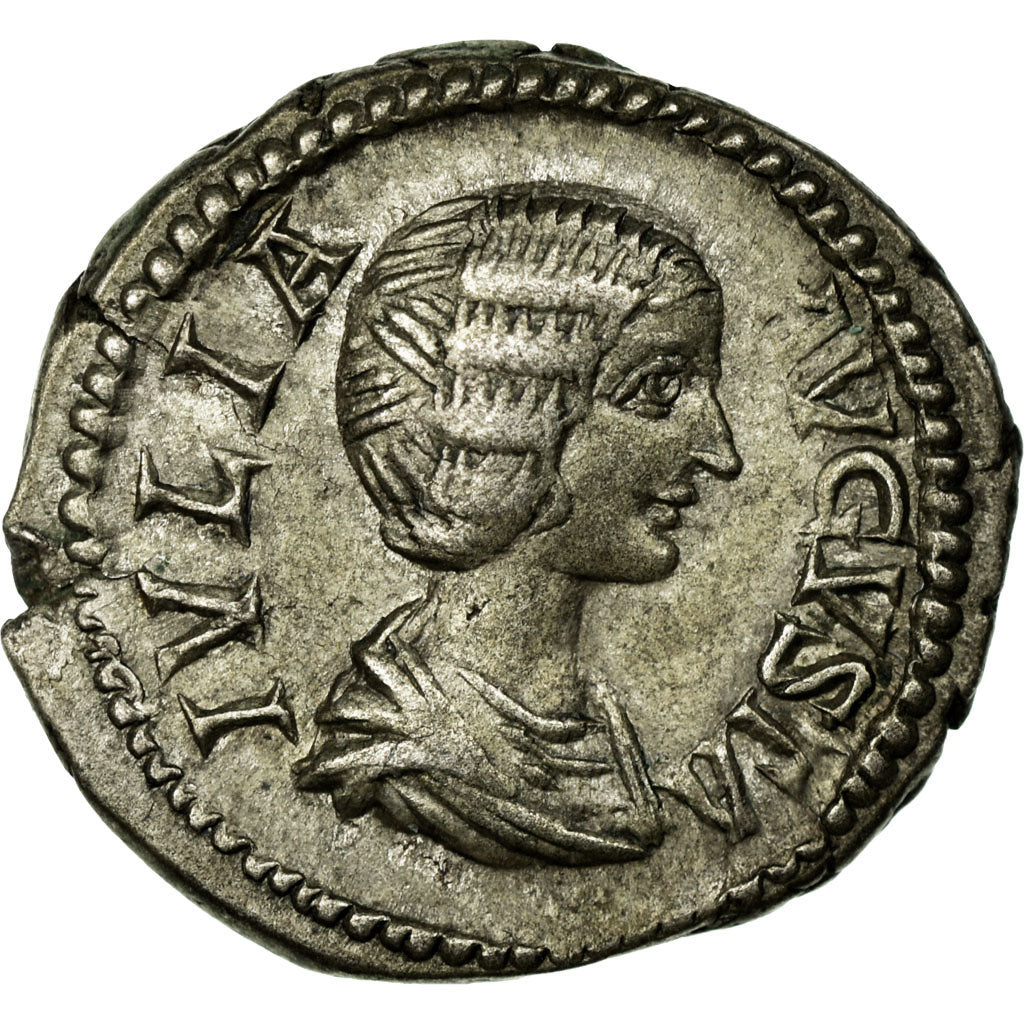 Coin, Julia, Denarius, Roma, AU(55-58), Silver, Cohen:150