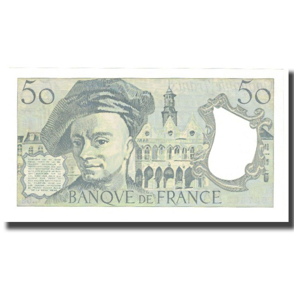 Francja, 50 Francs, Quentin de La Tour, 1991, D.Bruneel-B.Dentaud-A.Charriau