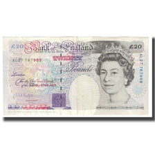 Banconote, Gran Bretagna, 20 Pounds, 1993, KM:384b, BB