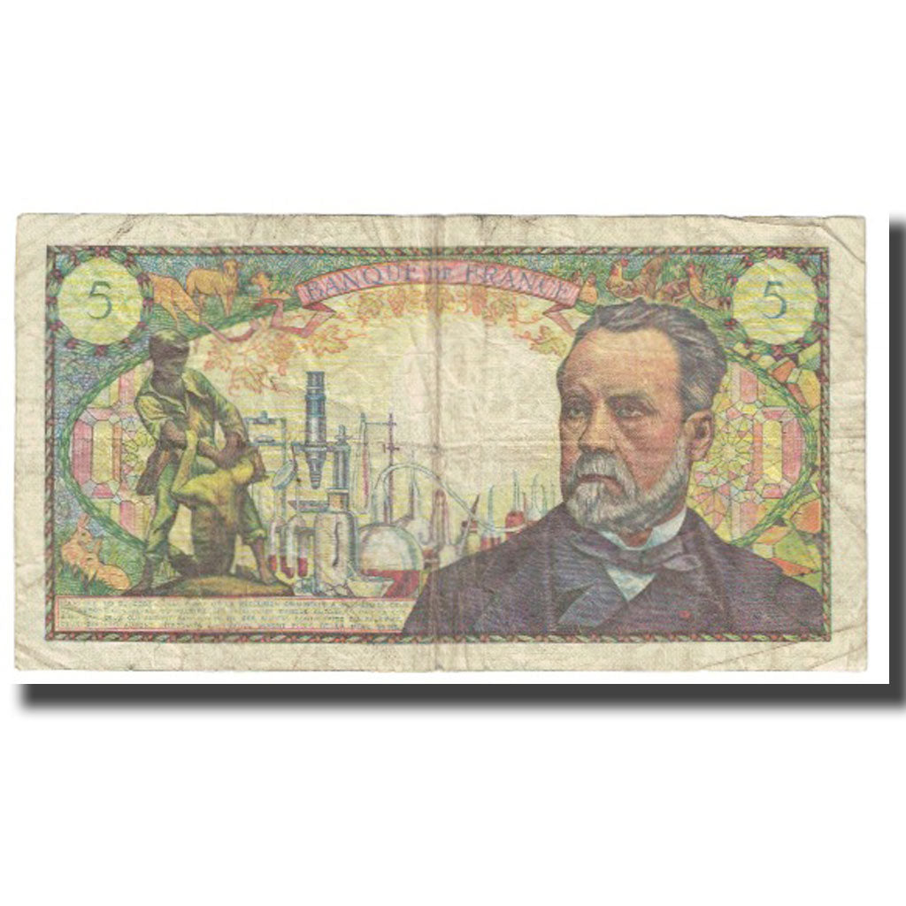 France, 5 Francs, Pasteur, 1966, R.Tondu-P.Gargam-H.Morant, 1966-05-05