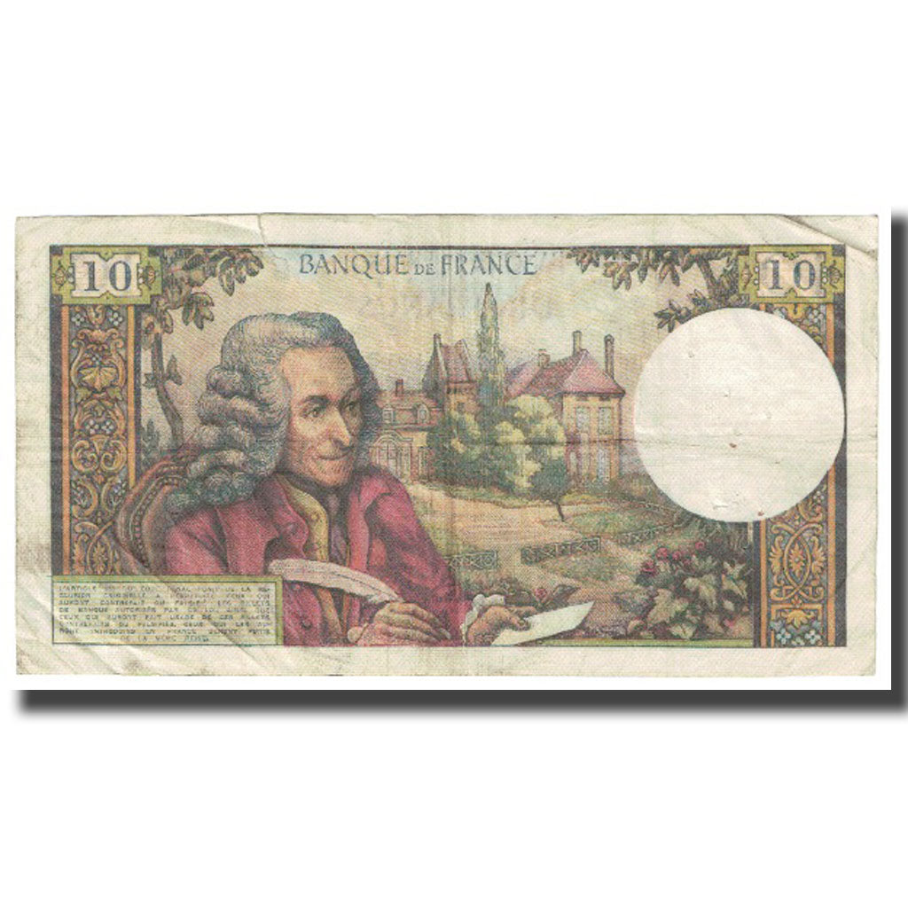 Frankreich, 10 Francs, Voltaire, 1965, G.Gouin D'Ambrières-P.Gargam-R.Tondu