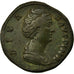 Faustine I, Sesterce, 141, Rome, Bronze, TTB, RIC:1128a