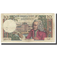 Frankrijk, 10 Francs, Voltaire, 1964, G.Gouin D'Ambrières-P.Gargam-R.Tondu