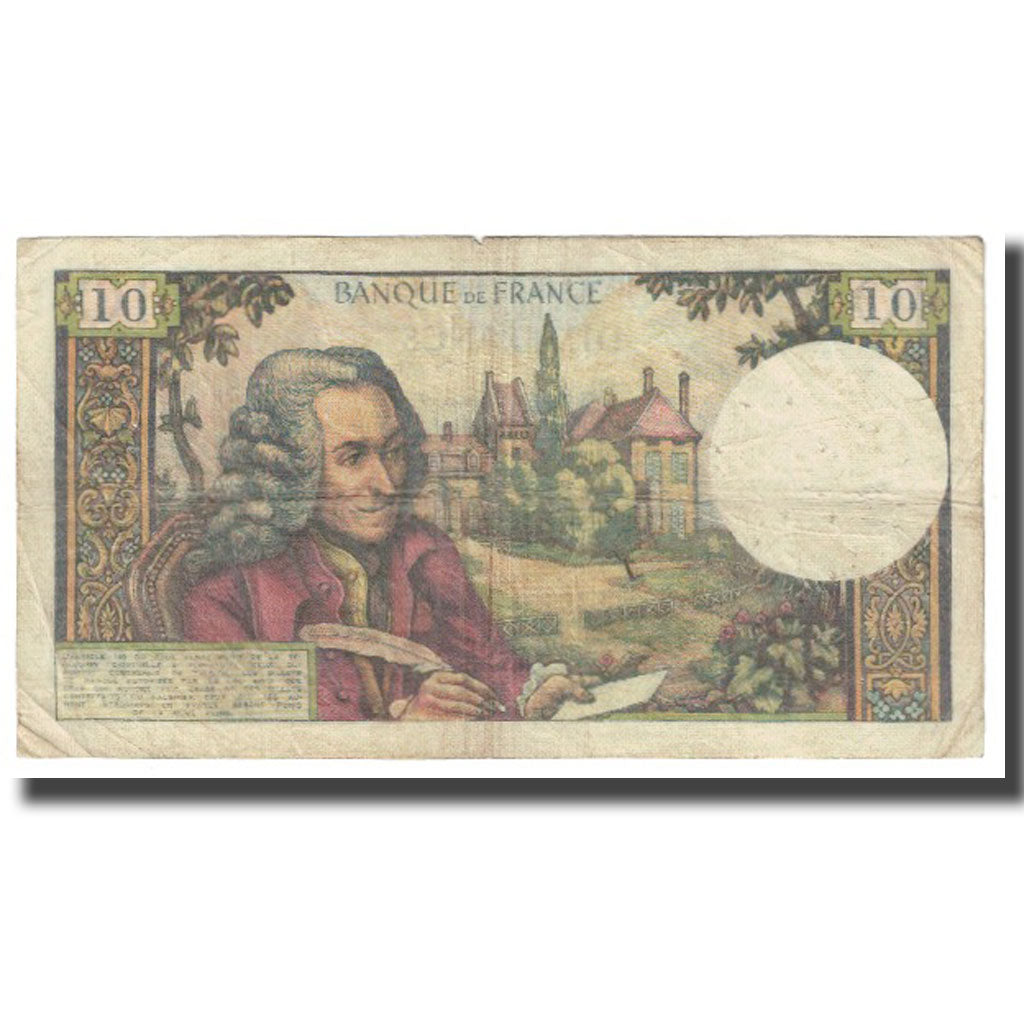 Frankrijk, 10 Francs, Voltaire, 1964, G.Gouin D'Ambrières-P.Gargam-R.Tondu