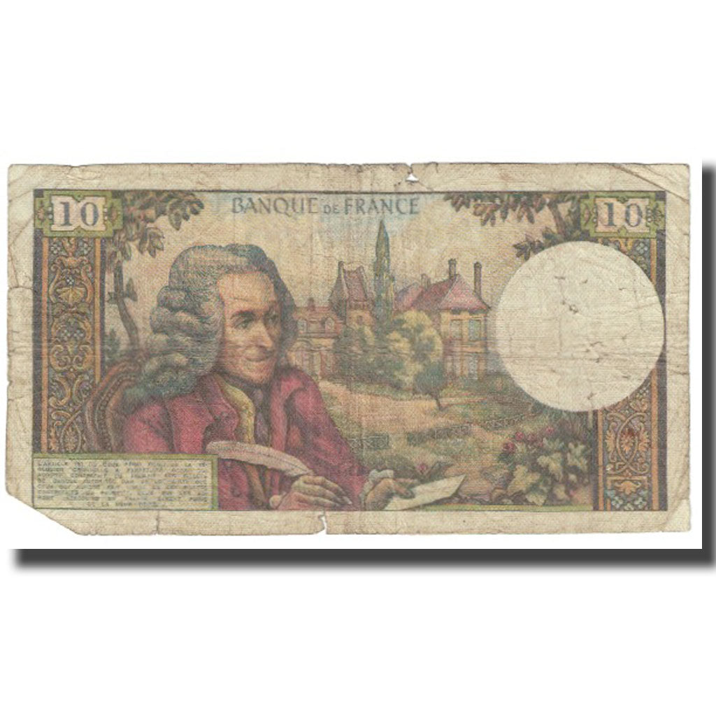 Frankreich, 10 Francs, Voltaire, 1965, G.Gouin D'Ambrières-P.Gargam-R.Tondu