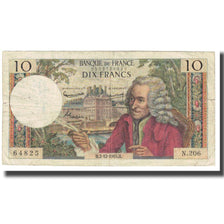 Frankreich, 10 Francs, Voltaire, 1965, G.Gouin D'Ambrières-P.Gargam-R.Tondu