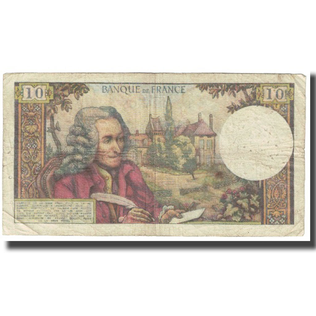 Frankreich, 10 Francs, Voltaire, 1965, G.Gouin D'Ambrières-P.Gargam-R.Tondu