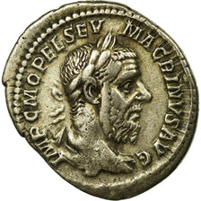 Moneta, Macrinus, Denarius, Roma, BB+, Argento, Cohen:47