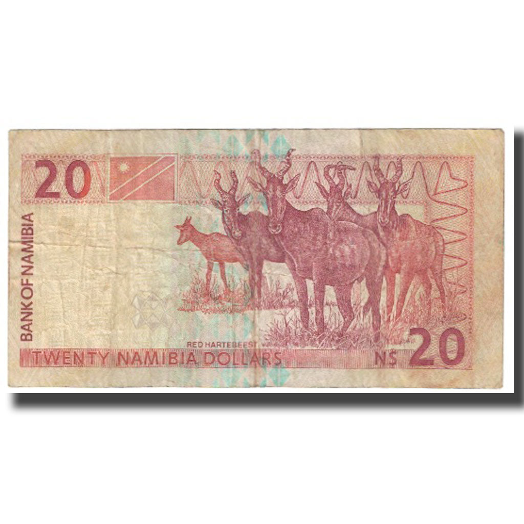 Banconote, Namibia, 20 Namibia Dollars, KM:6a, MB
