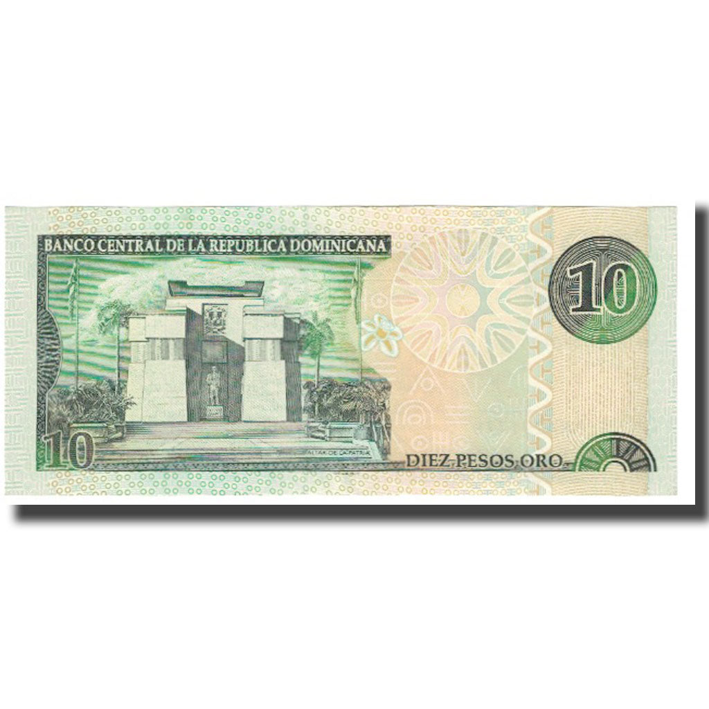 Banknote, Dominican Republic, 10 Pesos Oro, 2003, KM:159a, UNC(63)