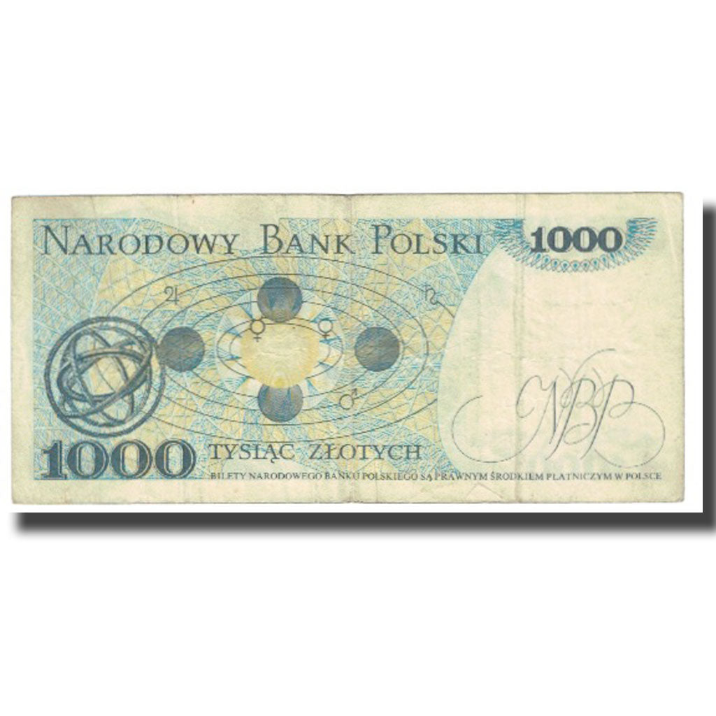 Banknote, Poland, 1000 Zlotych, 1975, 1975-07-02, KM:146c, VF(20-25)