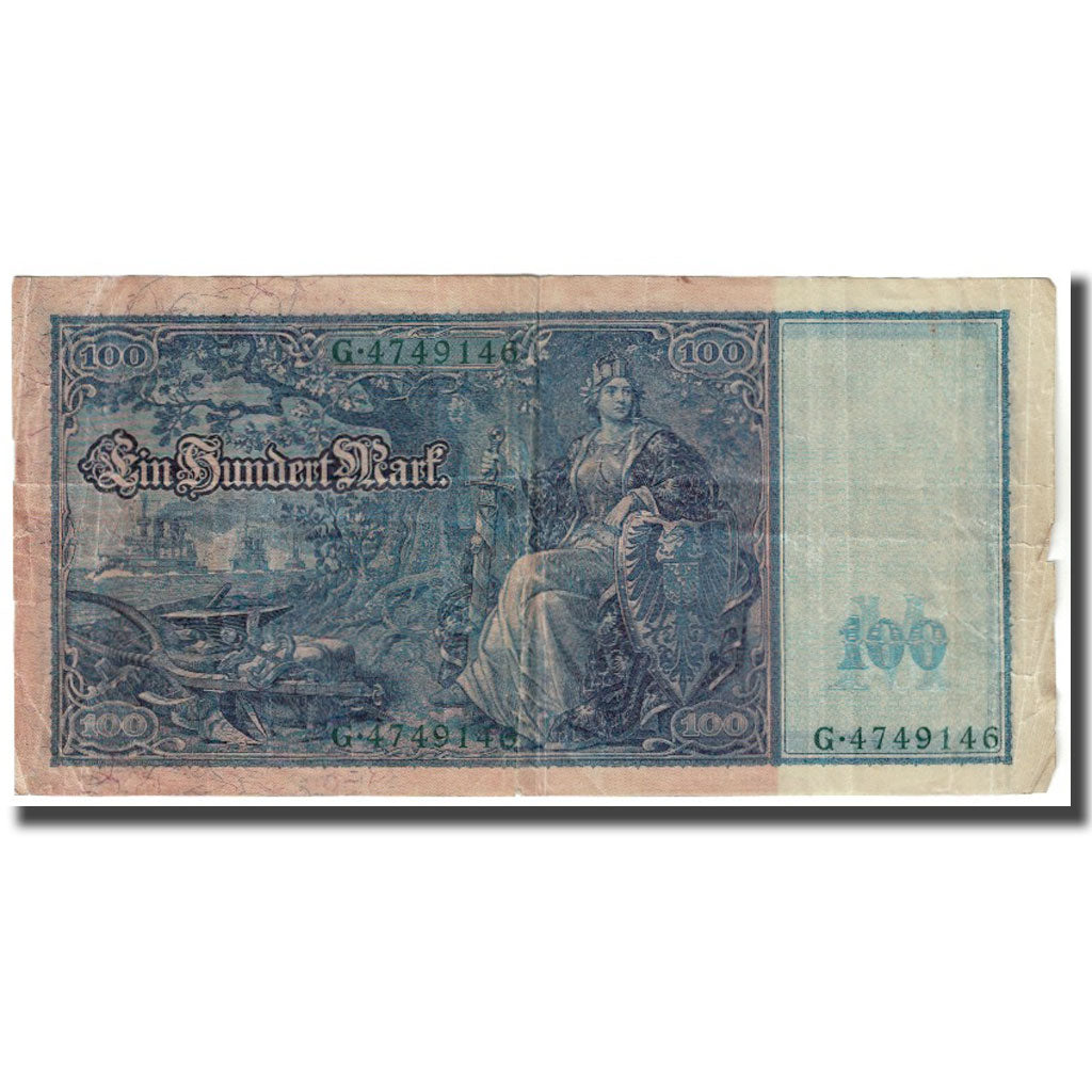 Banknote, Germany, 100 Mark, 1910, 1910-04-21, KM:34, VF(20-25)