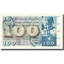 Banknote, Switzerland, 100 Franken, 1963, 1963-03-28, KM:49j, EF(40-45)