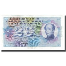 Banknote, Switzerland, 20 Franken, 1968, 1968-05-15, KM:46k, EF(40-45)