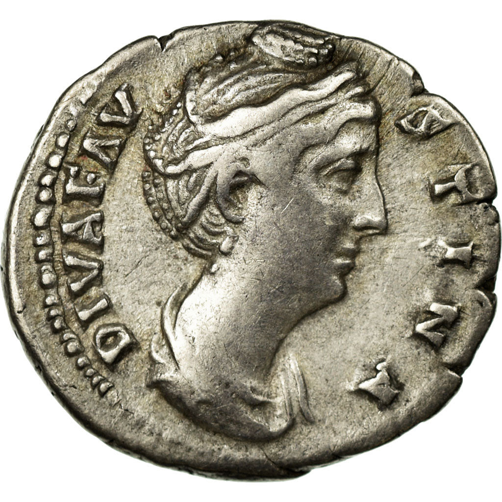 Münze, Faustina I, Denarius, Roma, SS, Silber, Cohen:94