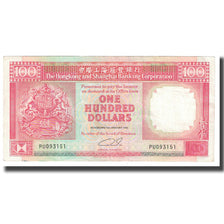 Banknote, Hong Kong, 100 Dollars, 1992, 1992-01-01, KM:198d, EF(40-45)